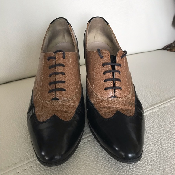 Robert Clergeri Oxford Heels 6 - Picture 2 of 6